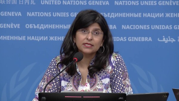 UN Human Rights Spokesperson Ravina Shamdasani on new repressive law in Afghanistan