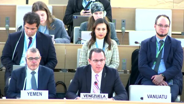 HRC57 - Human Rights in Venezuela: adoption of resolution L.8 - 11 October 2024