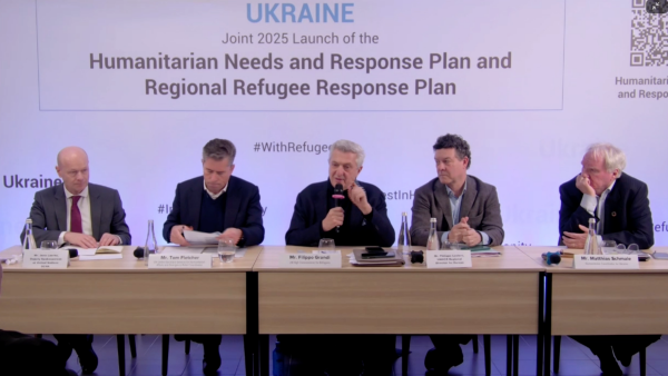 Press Conference: Ukraine Humanitarian and Refugee Response Plans 2025 Launch Event