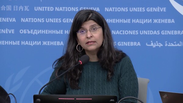 UN Human Rights spokesperson Ravina Shamdasani briefing on DRC