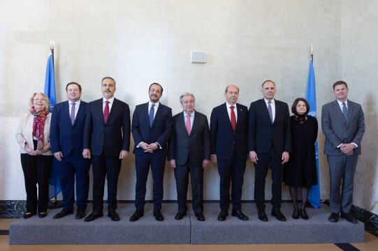 Informal Meeting on Cyprus, UN Geneva  IMAGES - 18 March 2025