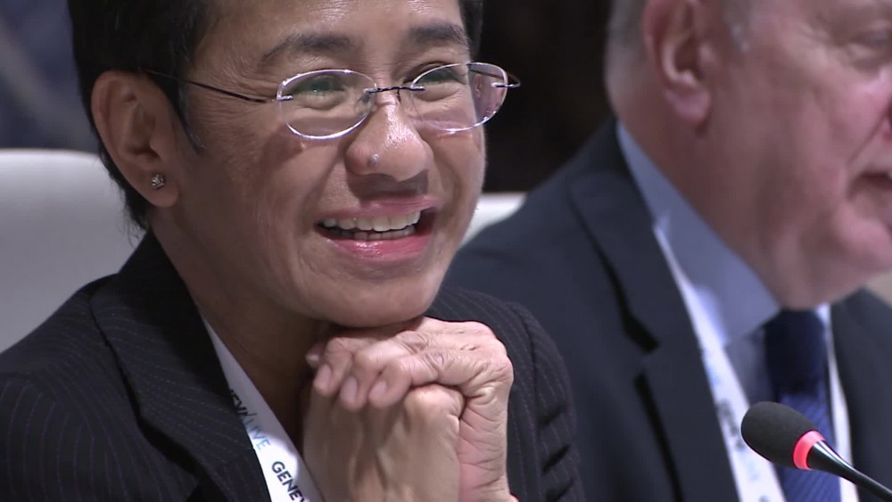 Nobel Peace Prize Laureate Maria Ressa 