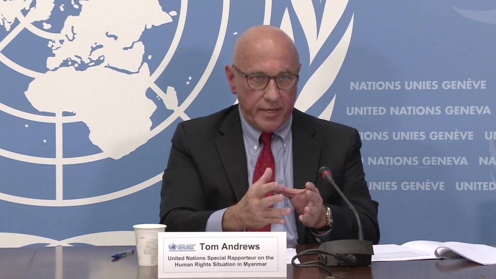 HRC Myanmar Presser - Tom Andrews 22 SEPTEMBER 2022